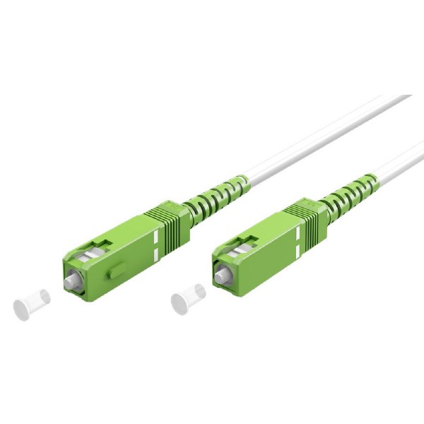 GOOBAY καλώδιο οπτικής ίνας SC-APC 59596, SM, OS2, 9/125µm, 3m, λευκό GOOBAY καλώδιο οπτικής ίνας SC-APC 59596, SM, OS2, 9/125µm, 3m, λευκό