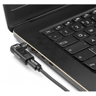 DELOCK αντάπτορας τροφοδοσίας 60009 USB-C σε Acer 5.5x1.7mm, 90°, μαύρος DELOCK αντάπτορας τροφοδοσίας 60009 USB-C σε Acer 5.5x1.7mm, 90°, μαύρος