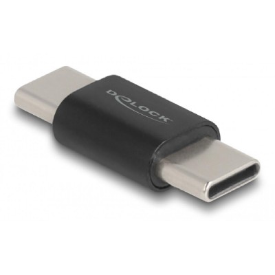 DELOCK αντάπτορας USB-C 60035, αρσενικό σε αρσενικό, 10Gbps, μαύρος DELOCK αντάπτορας USB-C 60035, αρσενικό σε αρσενικό, 10Gbps, μαύρος