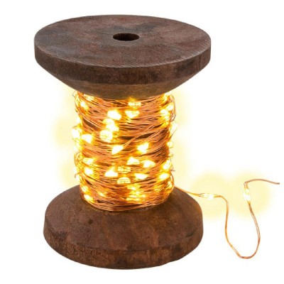 GOOBAY LED φωτιστικό Yarn Spool 60341, 2700K, 100 LEDs, USB, 10m GOOBAY LED φωτιστικό Yarn Spool 60341, 2700K, 100 LEDs, USB, 10m