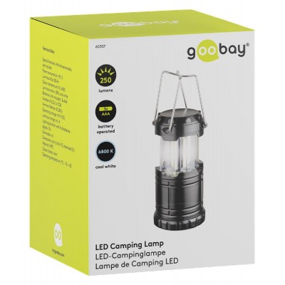 GOOBAY LED φωτιστικό 60357, πτυσσόμενο, 3W COB LEDs, 250lm, 6800K GOOBAY LED φωτιστικό 60357, πτυσσόμενο, 3W COB LEDs, 250lm, 6800K