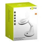 GOOBAY μεγεθυντικός φακός 60366 με βάση, LED, 3 διόπτρες 1.75x, λευκός GOOBAY μεγεθυντικός φακός 60366 με βάση, LED, 3 διόπτρες 1.75x, λευκός