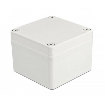 DELOCK ηλεκτρολογικό κυτίο 60397, αδιάβροχο IP65, 100x100x75mm, γκρι DELOCK ηλεκτρολογικό κυτίο 60397, αδιάβροχο IP65, 100x100x75mm, γκρι