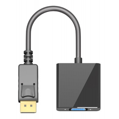 GOOBAY καλώδιο DisplayPort σε VGA 60606, 0.15m, μαύρο GOOBAY καλώδιο DisplayPort σε VGA 60606, 0.15m, μαύρο