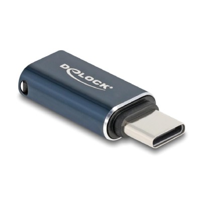 DELOCK αντάπτορας USB-C σε Lightning 60688, 35W, 480Mbps, ανθρακί DELOCK αντάπτορας USB-C σε Lightning 60688, 35W, 480Mbps, ανθρακί