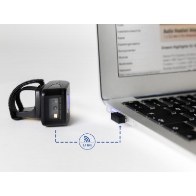 DELOCK USB dongle 61052 για ασύρματα barcode scanner, 2.4 Ghz DELOCK USB dongle 61052 για ασύρματα barcode scanner, 2.4 Ghz