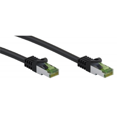 GOOBAY καλώδιο S/FTP CAT 8.1 61099, copper, AWG 26, LSZH, 15m, μαύρο GOOBAY καλώδιο S/FTP CAT 8.1 61099, copper, AWG 26, LSZH, 15m, μαύρο