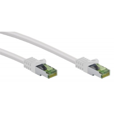 GOOBAY καλώδιο S/FTP CAT 8.1 61108, copper, AWG 26, LSZH, 7.5m, λευκό GOOBAY καλώδιο S/FTP CAT 8.1 61108, copper, AWG 26, LSZH, 7.5m, λευκό