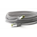 GOOBAY καλώδιο S/FTP CAT 8.1 61121, copper, AWG 26, LSZH, 15m, γκρι GOOBAY καλώδιο S/FTP CAT 8.1 61121, copper, AWG 26, LSZH, 15m, γκρι