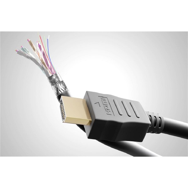 GOOBAY καλώδιο HDMI 2.0 με Ethernet 61161, 10.2Gbit/s, 4K, 5m, μαύρο GOOBAY καλώδιο HDMI 2.0 με Ethernet 61161, 10.2Gbit/s, 4K, 5m, μαύρο