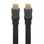 GOOBAY καλώδιο HDMI 2.0 με Ethernet 61277, flat, 18Gbit/s, 4K, 1m, μαύρο GOOBAY καλώδιο HDMI 2.0 με Ethernet 61277, flat, 18Gbit/s, 4K, 1m, μαύρο