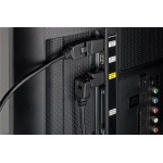 GOOBAY καλώδιο HDMI 61286, Ethernet, 360° βύσμα, 4K, 18Gbit/s, 2m, μαύρο GOOBAY καλώδιο HDMI 61286, Ethernet, 360° βύσμα, 4K, 18Gbit/s, 2m, μαύρο