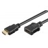 GOOBAY καλώδιο προέκτασης HDMI 61313, Ethernet, 4K, 18Gbit/s, 5m, μαύρο
