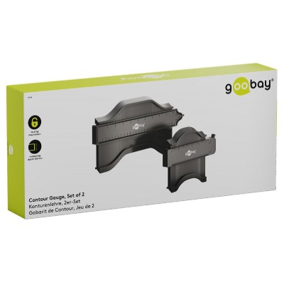 GOOBAY σετ παντογράφοι 61668, κλίμακα σε inch/cm, 130/250mm, 2τμχ GOOBAY σετ παντογράφοι 61668, κλίμακα σε inch/cm, 130/250mm, 2τμχ