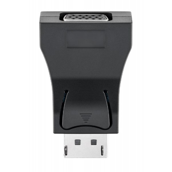 GOOBAY αντάπτορας DisplayPort σε VGA 63489, gold-plated, μαύρος