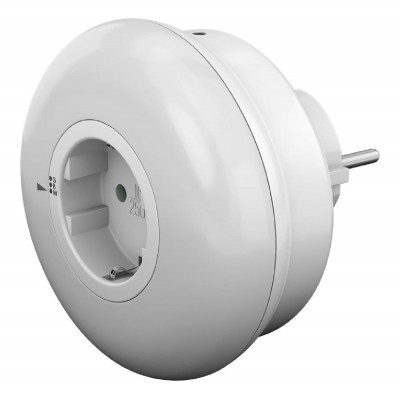 GOOBAY LED φωτιστικό νυκτός 64567, πρίζα schuko, 3 χρώματα φωτός, 6500K GOOBAY LED φωτιστικό νυκτός 64567, πρίζα schuko, 3 χρώματα φωτός, 6500K