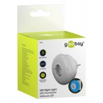 GOOBAY LED φωτιστικό νυκτός 64567, πρίζα schuko, 3 χρώματα φωτός, 6500K GOOBAY LED φωτιστικό νυκτός 64567, πρίζα schuko, 3 χρώματα φωτός, 6500K