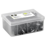 GOOBAY ρόκα στήριξης καλωδίων 64683, 10mm, μαύρο, 100τμχ GOOBAY ρόκα στήριξης καλωδίων 64683, 10mm, μαύρο, 100τμχ