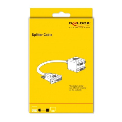 DELOCK splitter HDMI σε 2x HDMI θηλυκό 65226 με Ethernet, 1080p, μαύρο DELOCK splitter HDMI σε 2x HDMI θηλυκό 65226 με Ethernet, 1080p, μαύρο
