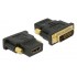 DELOCK αντάπτορας DVI 24+1 σε HDMI 65466, 4K, gold-plated, μαύρος