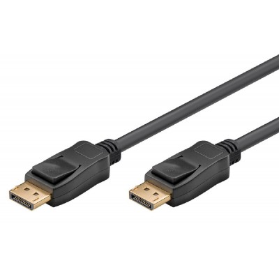 GOOBAY καλώδιο DisplayPort 65810 Certified, 8K/60Hz 32.4 Gbps, 3m, μαύρο GOOBAY καλώδιο DisplayPort 65810 Certified, 8K/60Hz 32.4 Gbps, 3m, μαύρο