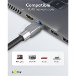 GOOBAY βύσμα RJ45 65939, CAT 6A STP, tool-free, ασημί GOOBAY βύσμα RJ45 65939, CAT 6A STP, tool-free, ασημί