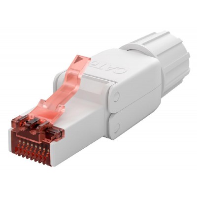 GOOBAY βύσμα RJ45 65942, CAT 6 UTP, tool-free, λευκό GOOBAY βύσμα RJ45 65942, CAT 6 UTP, tool-free, λευκό