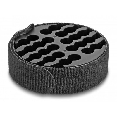 DELOCK οργανωτής καλωδίων 66057 με δεματικό τύπου velcro, 24 καλωδίων DELOCK οργανωτής καλωδίων 66057 με δεματικό τύπου velcro, 24 καλωδίων