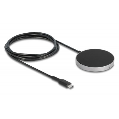 DELOCK ασύρματος φορτιστής 66467, 15W, μαγνητικός, μαύρος DELOCK ασύρματος φορτιστής 66467, 15W, μαγνητικός, μαύρος