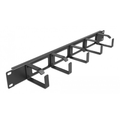 DELOCK cable management 66659 για rack 19"/1U, 5x γάντζοι, μαύρο DELOCK cable management 66659 για rack 19"/1U, 5x γάντζοι, μαύρο