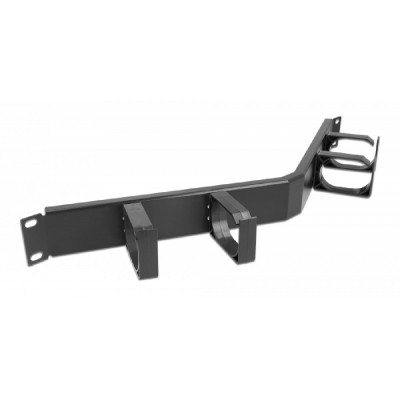 DELOCK cable management 66667, rack 19"/1U, 4x γάντζοι, γωνιακό, μαύρο DELOCK cable management 66667, rack 19"/1U, 4x γάντζοι, γωνιακό, μαύρο