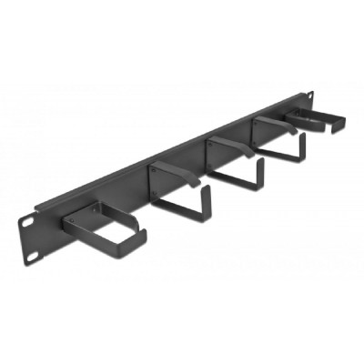 DELOCK cable management 66848 για rack 19"/1U, 5x γάντζοι, μαύρο DELOCK cable management 66848 για rack 19"/1U, 5x γάντζοι, μαύρο