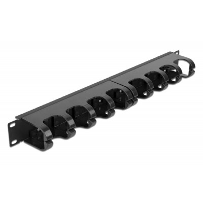 DELOCK cable management 66849 για rack 19"/1U, 10x γάντζοι, μαύρο DELOCK cable management 66849 για rack 19"/1U, 10x γάντζοι, μαύρο