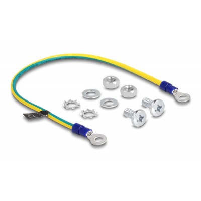 DELOCK καλώδιο γείωσης 66866 για καμπίνα δικτύου, 14 AWG, 30cm DELOCK καλώδιο γείωσης 66866 για καμπίνα δικτύου, 14 AWG, 30cm