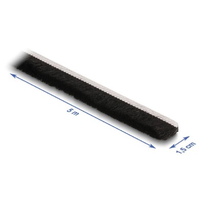 DELOCK αυτοκόλλητη μονωτική ταινία 66895 για παράθυρα, 15mm, 5m, μαύρη DELOCK αυτοκόλλητη μονωτική ταινία 66895 για παράθυρα, 15mm, 5m, μαύρη