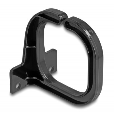 DELOCK βάση οργάνωσης καλωδίων 66979, 83x60mm, μαύρη DELOCK βάση οργάνωσης καλωδίων 66979, 83x60mm, μαύρη