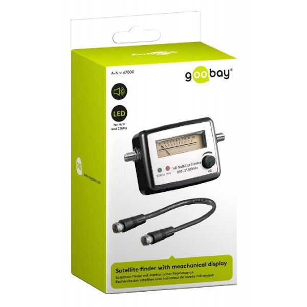 GOOBAY SAT finder με μηχανική οθόνη 67000 GOOBAY SAT finder με μηχανική οθόνη 67000