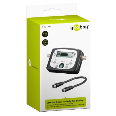 GOOBAY SAT finder με ψηφιακή οθόνη 67140 GOOBAY SAT finder με ψηφιακή οθόνη 67140