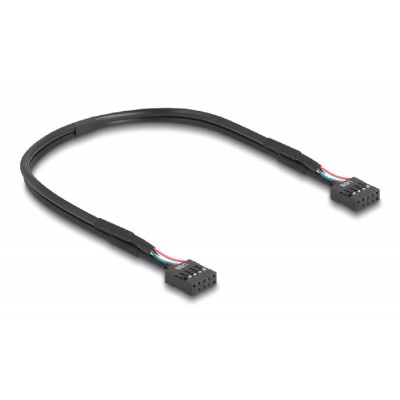 DELOCK αντάπτορας USB 2.0 Pin σε 2x USB Type-E Key A 67176 με USB pin καλώδιο DELOCK αντάπτορας USB 2.0 Pin σε 2x USB Type-E Key A 67176 με USB pin καλώδιο