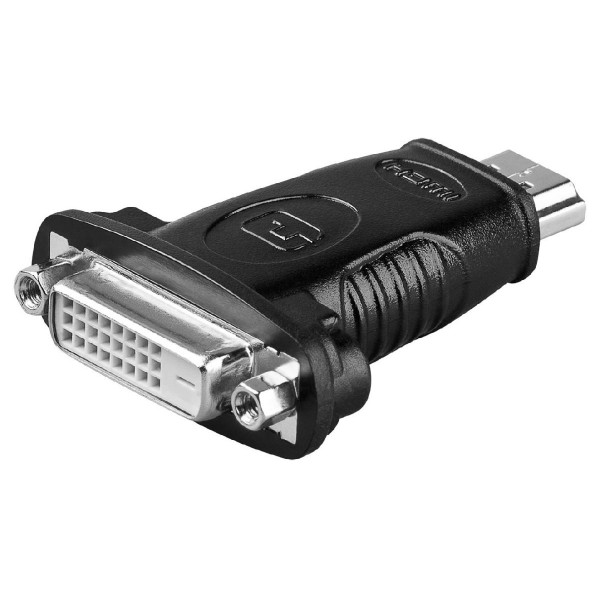 GOOBAY aντάπτορας HDMI σε DVI-D Dual-Link 68098, μαύρος GOOBAY aντάπτορας HDMI σε DVI-D Dual-Link 68098, μαύρος