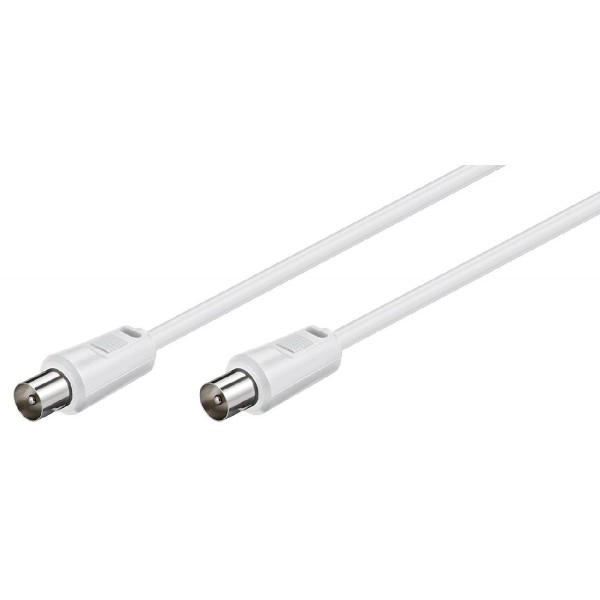 GOOBAY καλώδιο κεραίας αρσενικό σε θηλυκό 68149, <70dB, CCS, 5m, λευκό GOOBAY καλώδιο κεραίας αρσενικό σε θηλυκό 68149, <70dB, CCS, 5m, λευκό