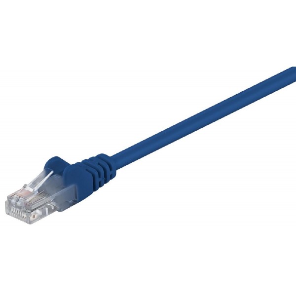 GΟOBAY καλώδιο UTP Cat 5e 68340, CCA, 27AWG, PVC, 1m, μπλε GΟOBAY καλώδιο UTP Cat 5e 68340, CCA, 27AWG, PVC, 1m, μπλε