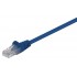 GΟOBAY καλώδιο UTP Cat 5e 68365, CCA, 27AWG, PVC, 3m, μπλε