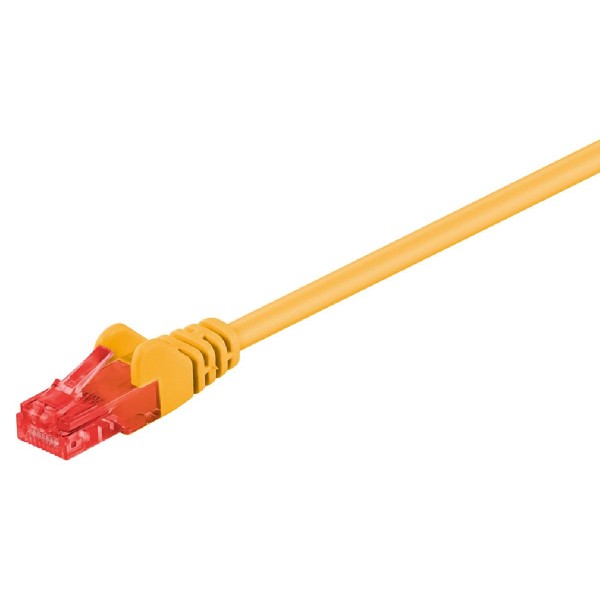 GΟOBAY καλώδιο UTP Cat 6 68453, CCA, 24AWG, PVC, 2m, κίτρινο GΟOBAY καλώδιο UTP Cat 6 68453, CCA, 24AWG, PVC, 2m, κίτρινο
