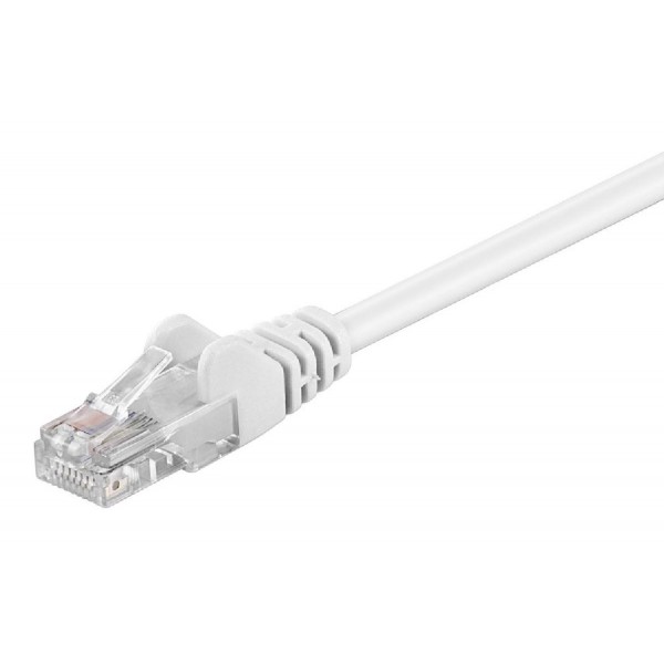 GOOBAY καλώδιο δικτύου 68501, CAT 5e U/UTP, CCA, 1m, λευκό GOOBAY καλώδιο δικτύου 68501, CAT 5e U/UTP, CCA, 1m, λευκό