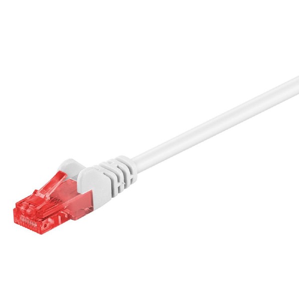 GOOBAY καλώδιο δικτύου 68635, CAT 6 U/UTP, CCA, 2m, λευκό GOOBAY καλώδιο δικτύου 68635, CAT 6 U/UTP, CCA, 2m, λευκό