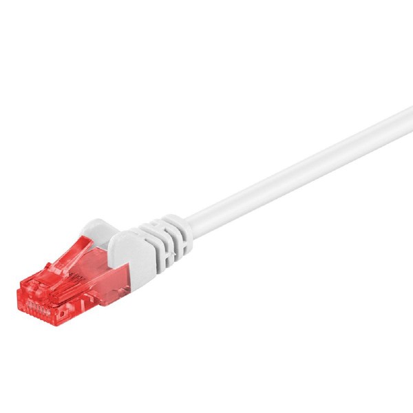 GOOBAY καλώδιο δικτύου 68636, CAT 6 U/UTP, CCA, 3m, λευκό GOOBAY καλώδιο δικτύου 68636, CAT 6 U/UTP, CCA, 3m, λευκό