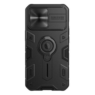 NILLKIN θήκη CamShield Armor για Apple iPhone 13 Pro, μαύρη NILLKIN θήκη CamShield Armor για Apple iPhone 13 Pro, μαύρη