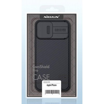 NILLKIN θήκη CamShield Pro για Apple iPhone 13 Pro, μαύρη NILLKIN θήκη CamShield Pro για Apple iPhone 13 Pro, μαύρη
