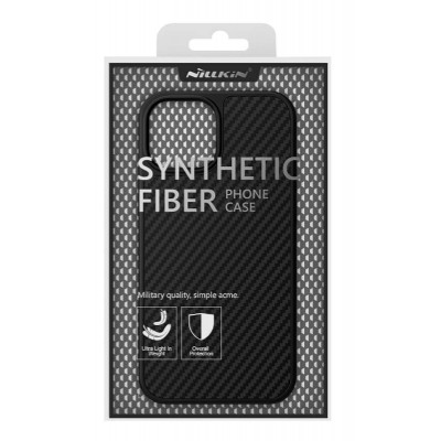 NILLKIN θήκη Synthetic Fiber για Apple iPhone 13 Pro, μαύρη NILLKIN θήκη Synthetic Fiber για Apple iPhone 13 Pro, μαύρη